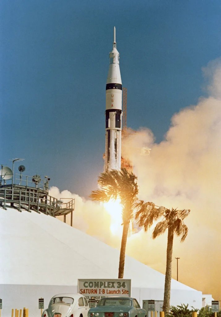 Старт «Аполлона-7» 11 октября 1968