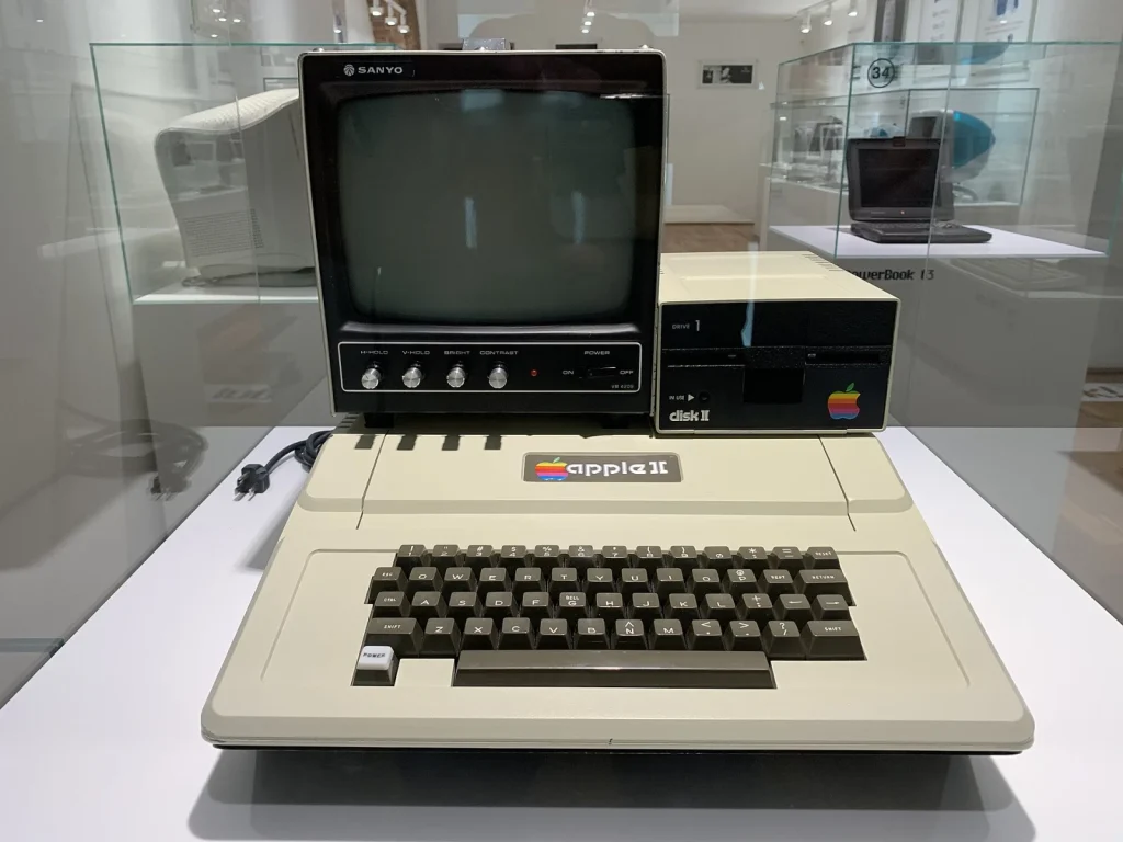 Apple II в Музее Apple, Прага