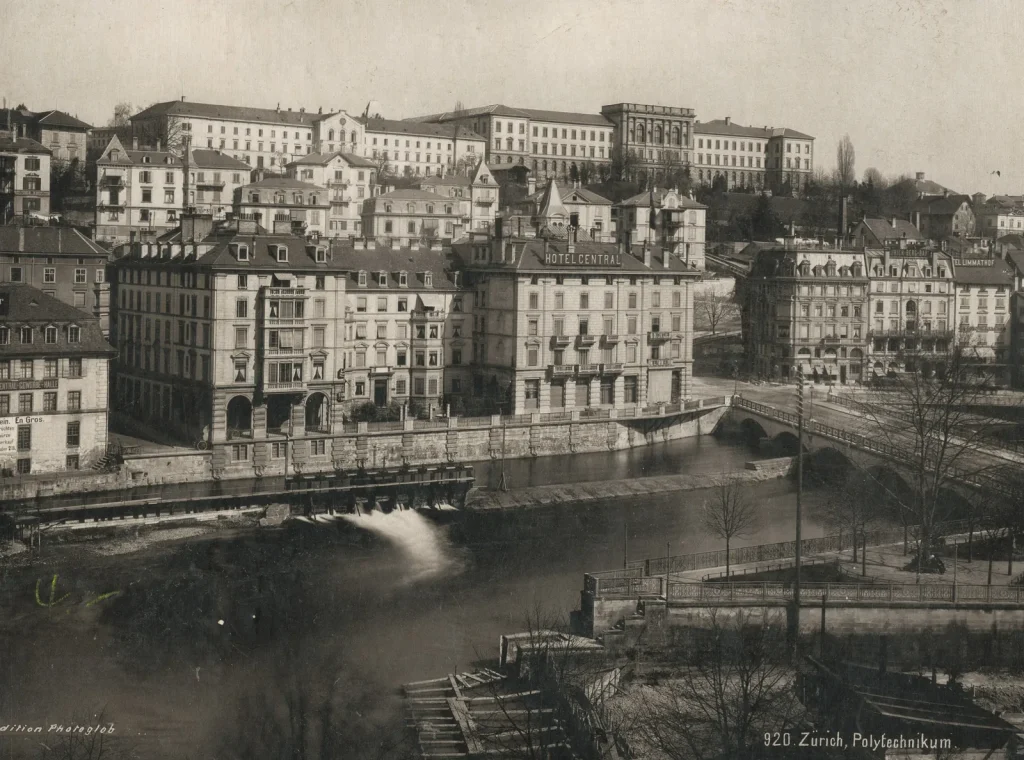 Здание Цюрихского политехникума, около 1897–1900 года