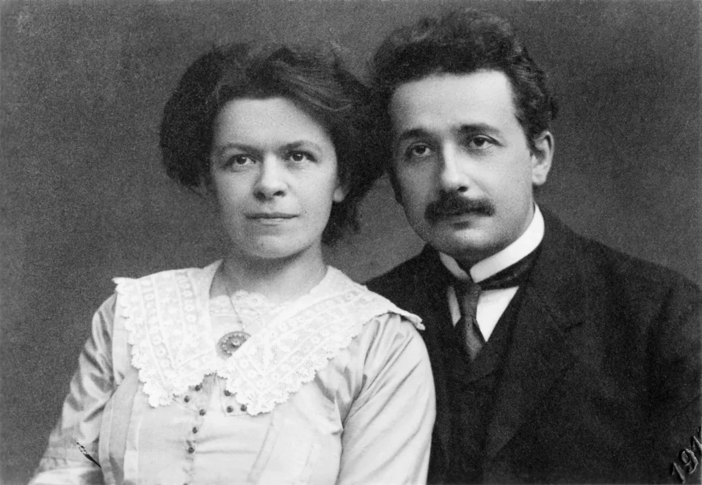 Альберт Эйнштейн и Милева Эйнштейн-Марич, 1912 год