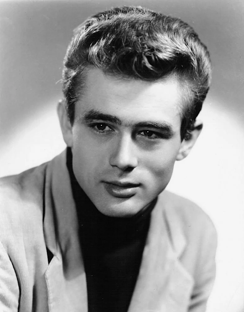 Ранний рекламный портрет Дина, около 1953 года