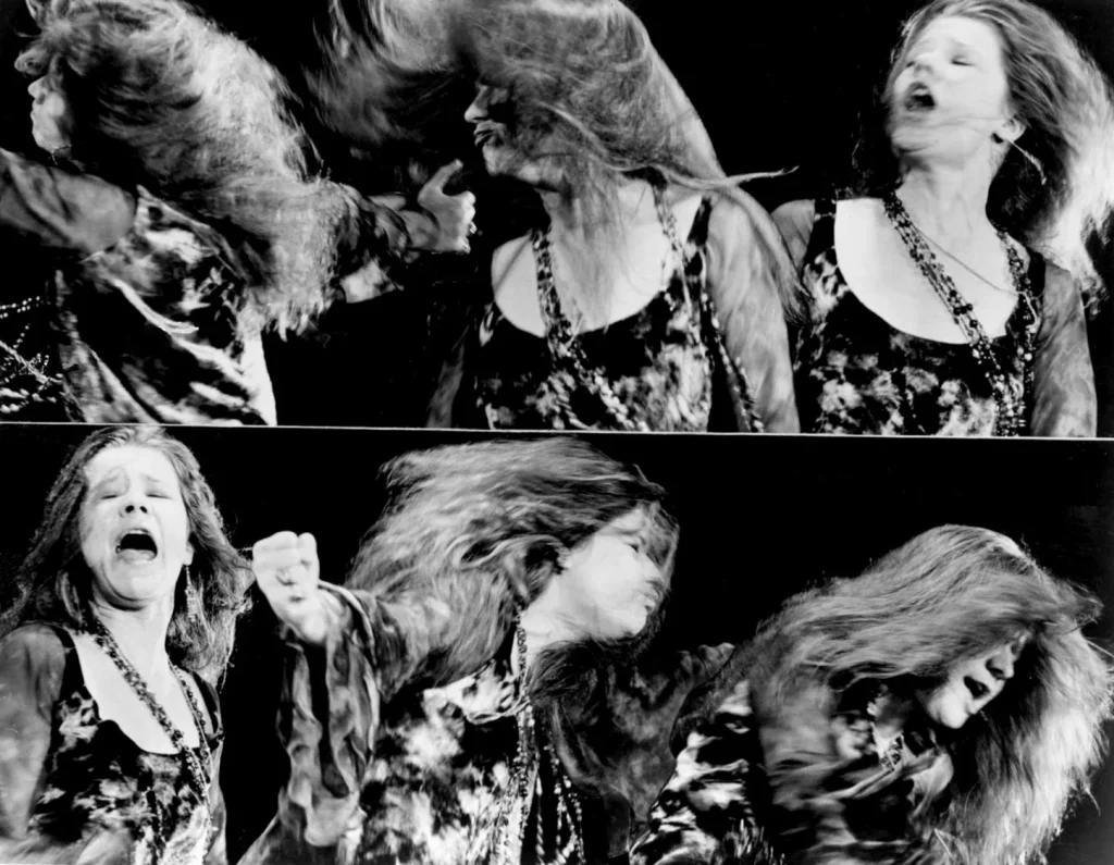 Дженис Джоплин поёт в телешоу Music Scene на ABC, октябрь 1969 года
