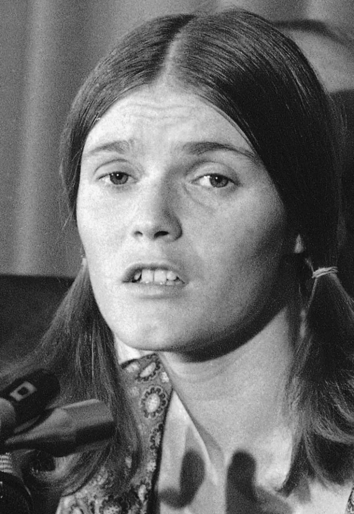 Главная свидетельница обвинения Линда Касабиан, август 1970