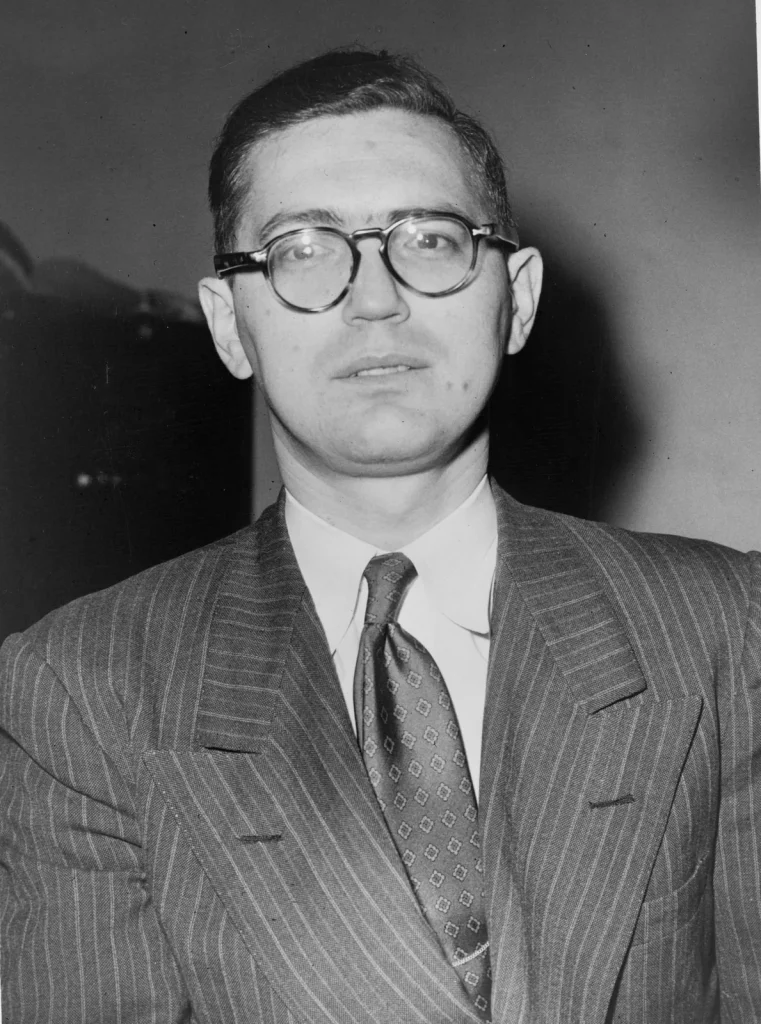 Макс Элитчер, свидетель обвинения на процессе Розенбергов, 1951