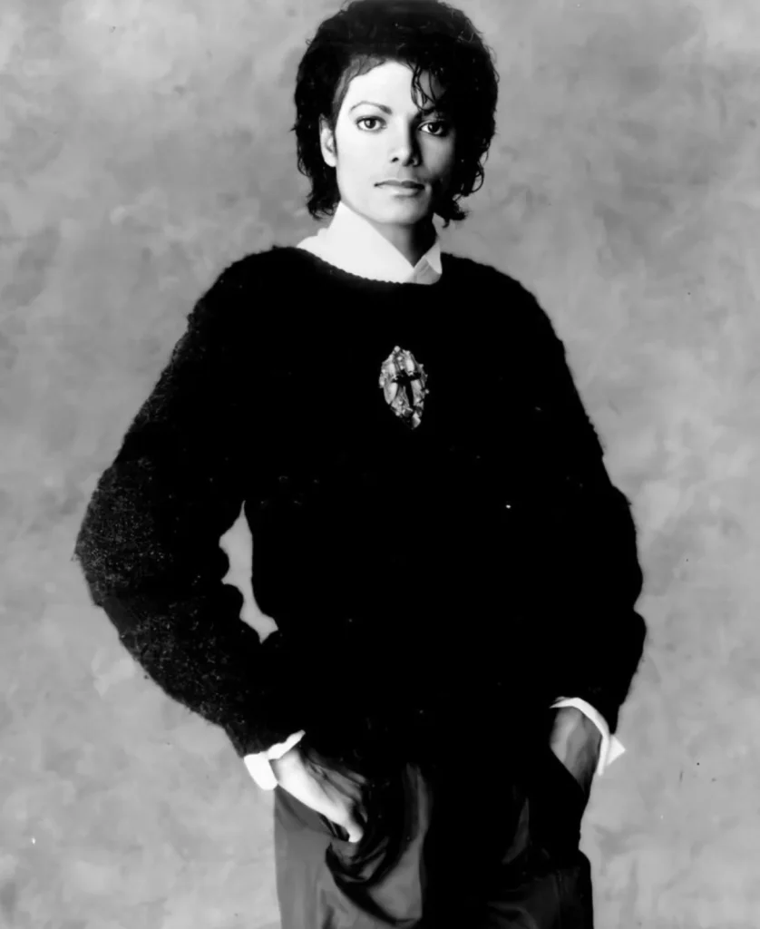 Майкл Джексон, рекламное фото Epic Records 1984 года, снимок Мэтью Ролстона