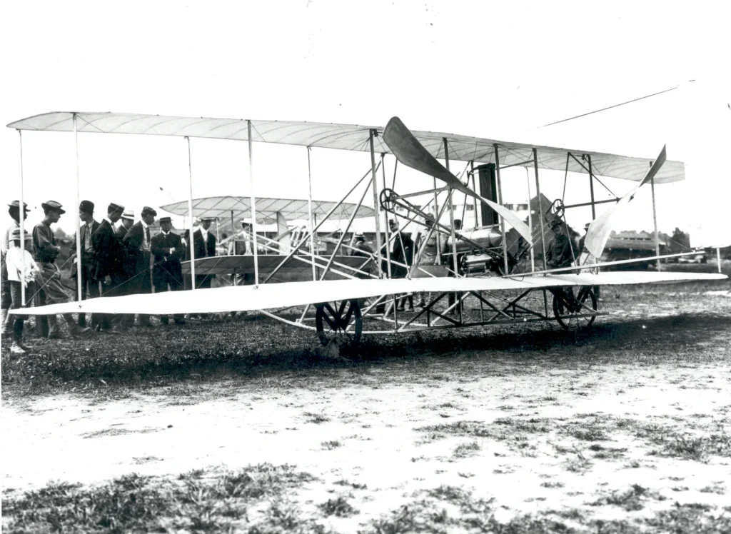 Испытания самолёта Райтов для армии США в Форт-Майере, 3 сентября 1908 года