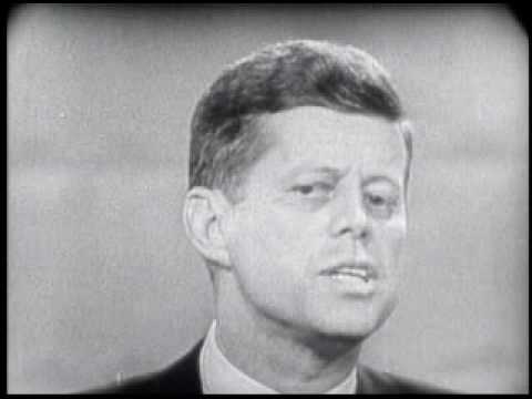 Предвыборный ролик Kennedy for President с фрагментами первых дебатов