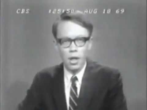 Репортаж CBS News о фестивале «Вудсток», 18 августа 1969 года