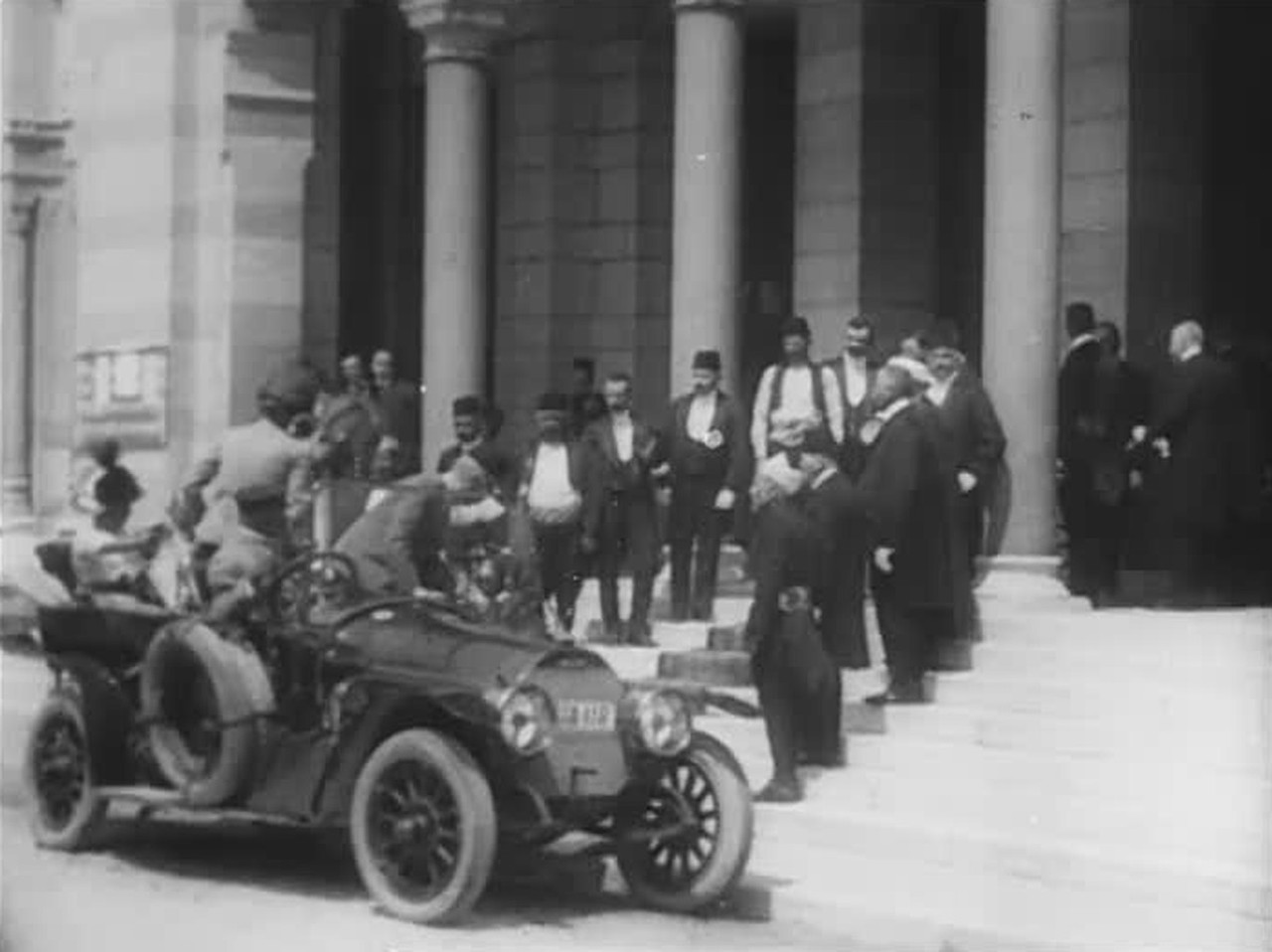 Сараево, 28 июня 1914: эрцгерцог у ратуши, хроника Éclair