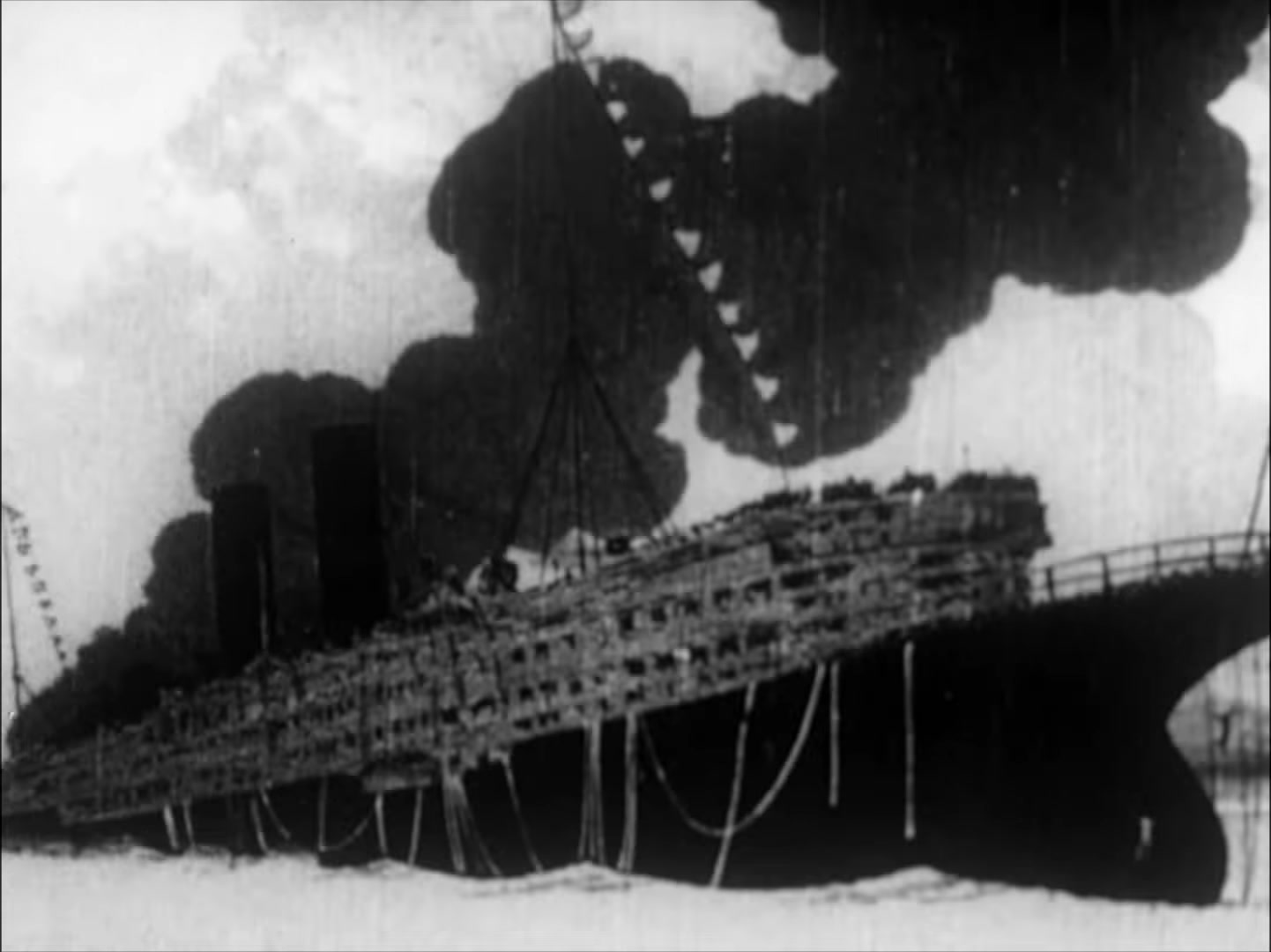 Уинзор Маккей, «Гибель „Лузитании“», США, 1918