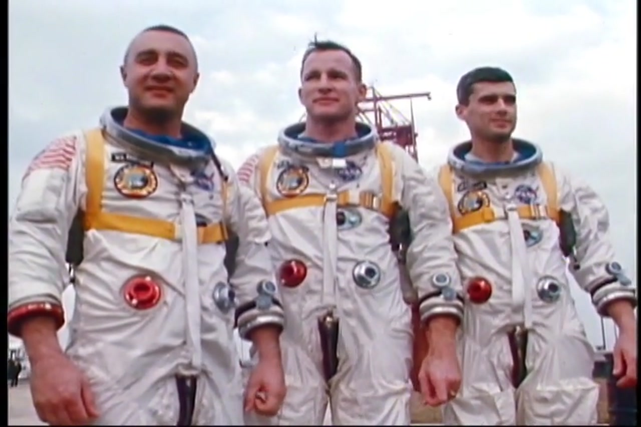 Apollo 1: архивные кадры NASA 1966–1967