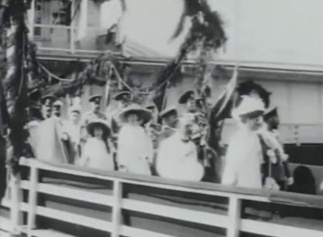 Посещение Николаем II Ярославля 21 мая 1913 года, кинохроника
